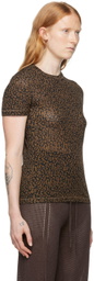 Nanushka Brown Guy T-Shirt