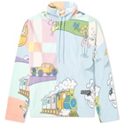 Martine Rose Patchwork Cartoon Vintage Popover Fleece