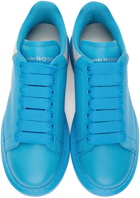 Alexander McQueen Blue & Silver Oversized Sneakers