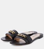 Tom Ford Embellished leather slides