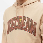 ICECREAM Men's College Hoodie in Light Brown