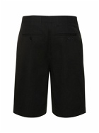 TOTEME - Relaxed Pleated Twill Cotton Shorts