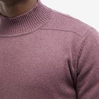 Rick Owens Men's Maglia Turtleneck in Amethyst