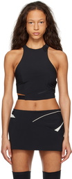 HYEIN SEO Black Strap Tank Top