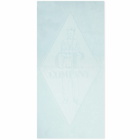 C.P. Company Men's Factory Worker Logo Beach Towel in Baby Blue
