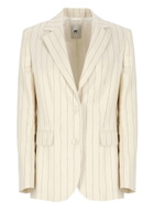 PT Torino Embroidered Linen Blend Blazer