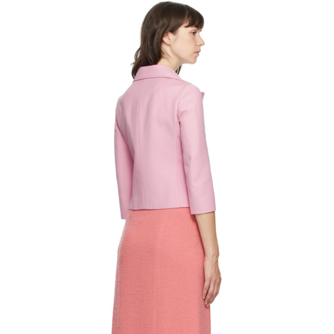 Crêpe cady blazer Woman, Pink