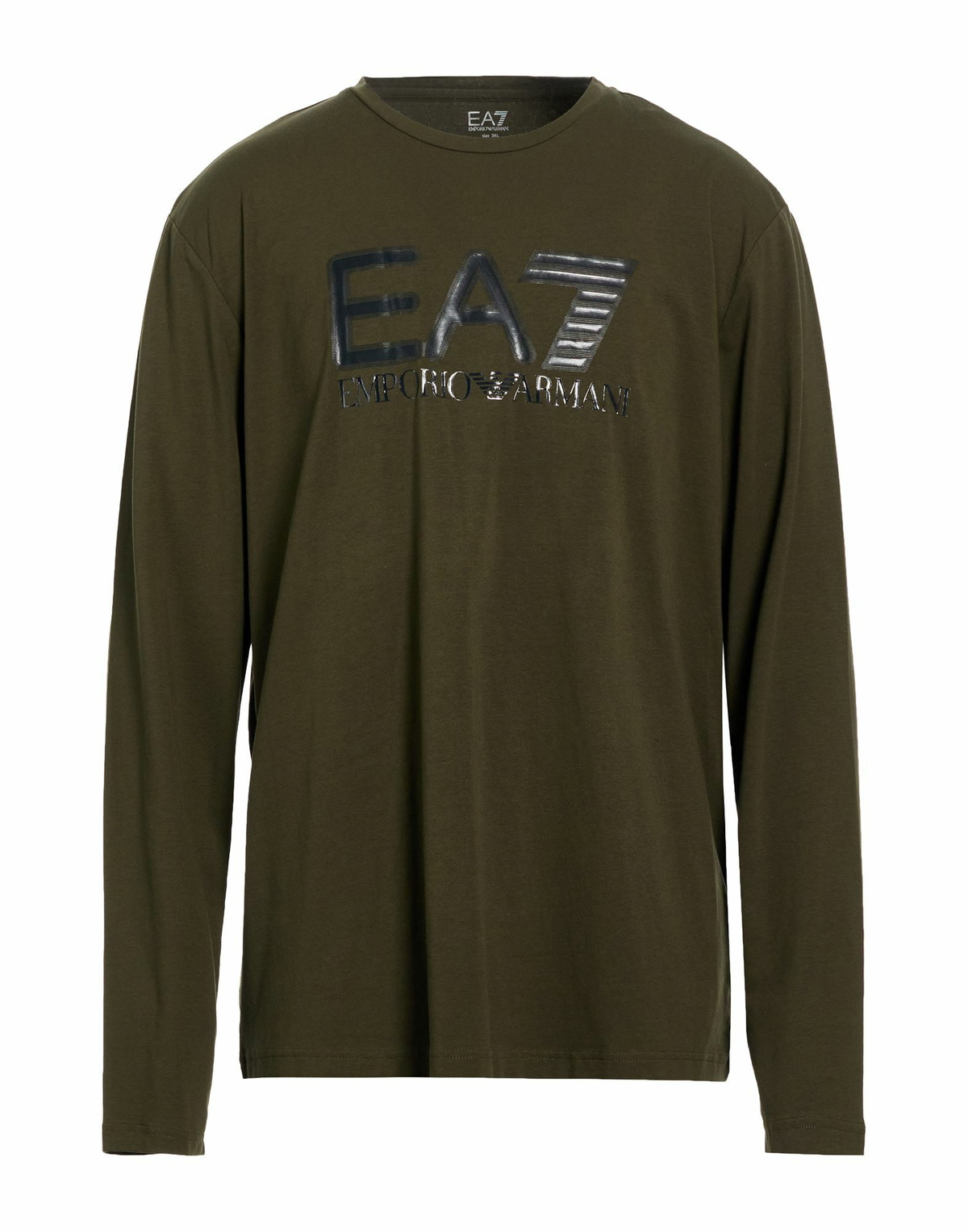 Ea7 Mens T-shirt Military in Green