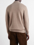 William Lockie - Wool Polo Sweater - Neutrals