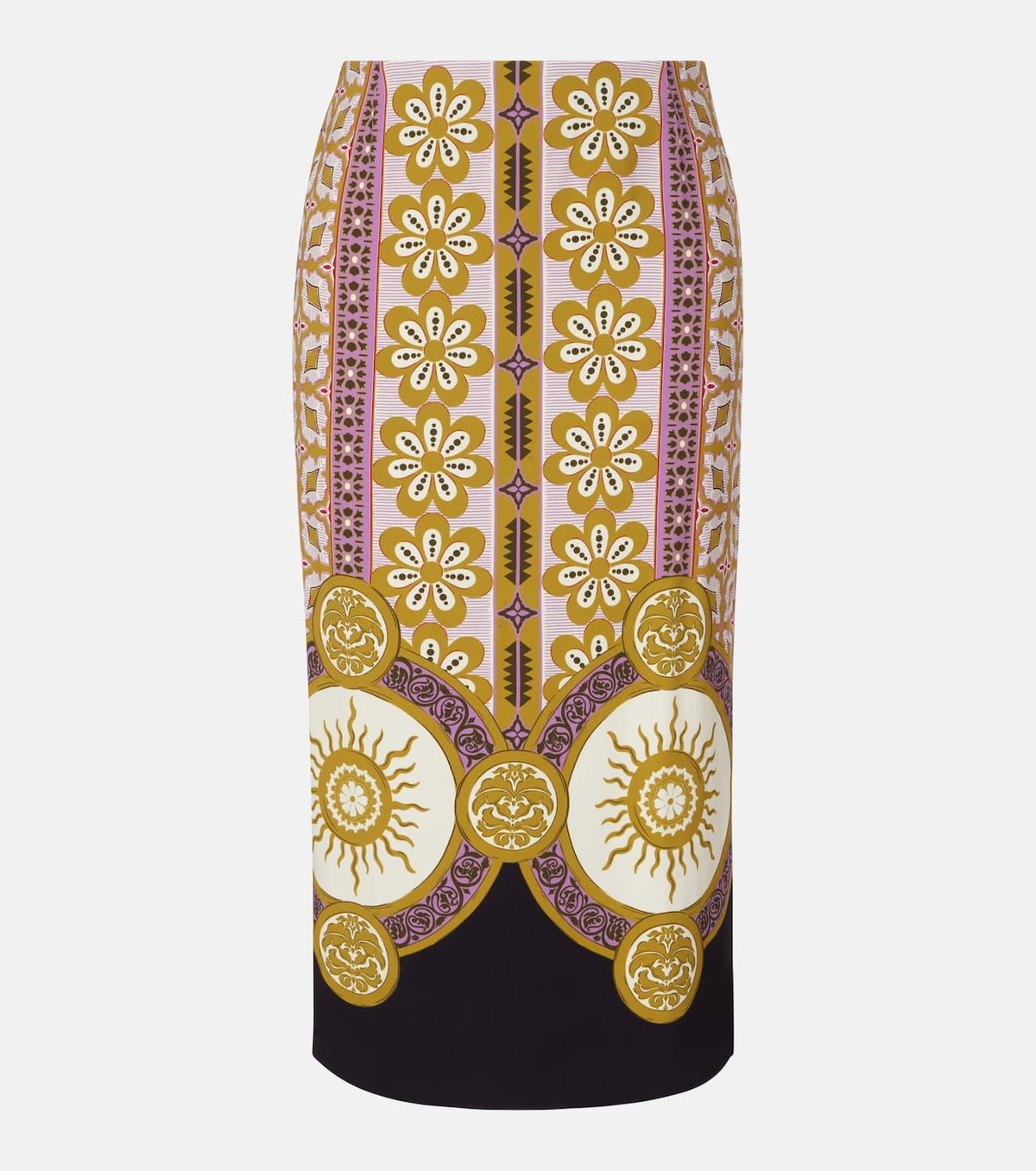 La DoubleJ Printed pencil skirt