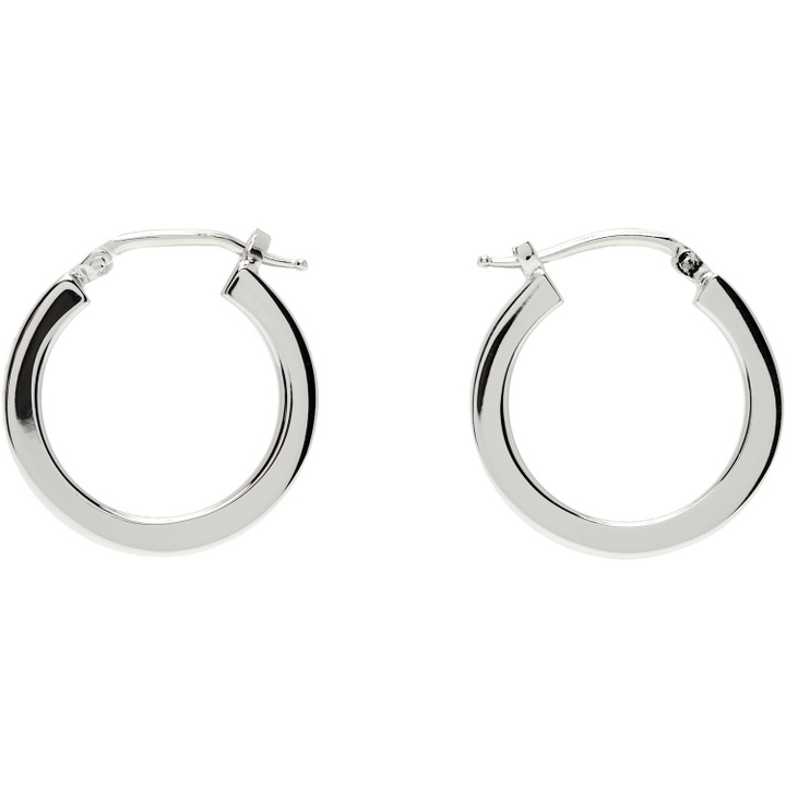 Photo: MM6 Maison Margiela Numeric Hoop Earrings