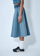 Levi's Paneled Denim Midi Skirt