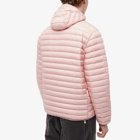 Stone Island Men's Lightweight Hooded Down Jacket in Pink