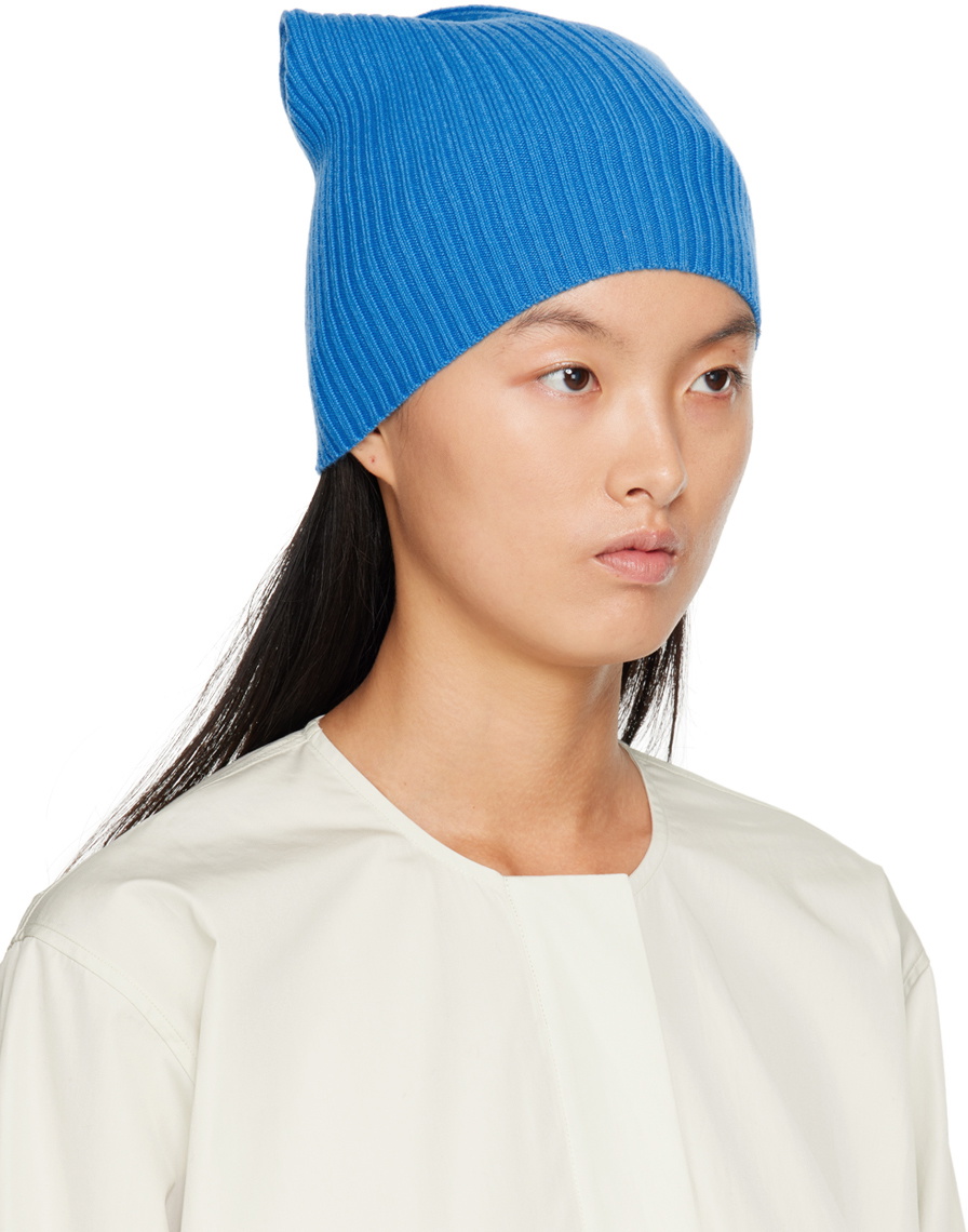 Studio Nicholson Blue Rugo Beanie