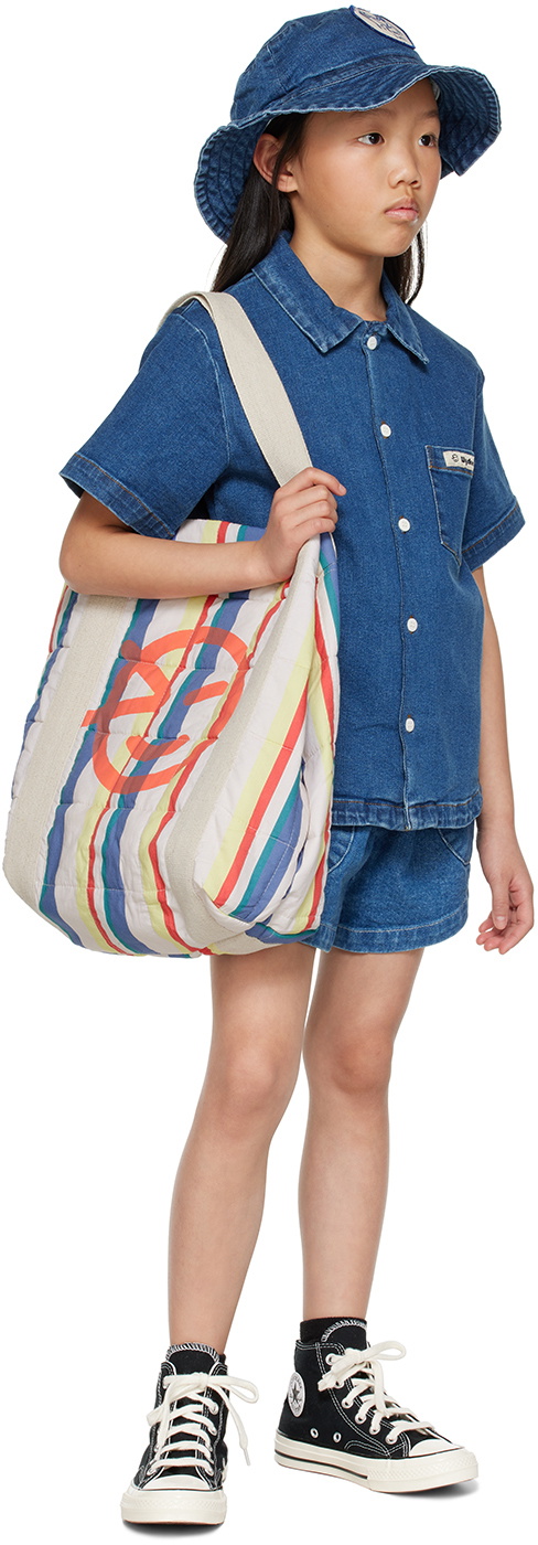 Wynken Kids Indigo Tatto Denim Shorts