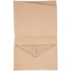 Stay Made Beige Leather Bifold Wallet