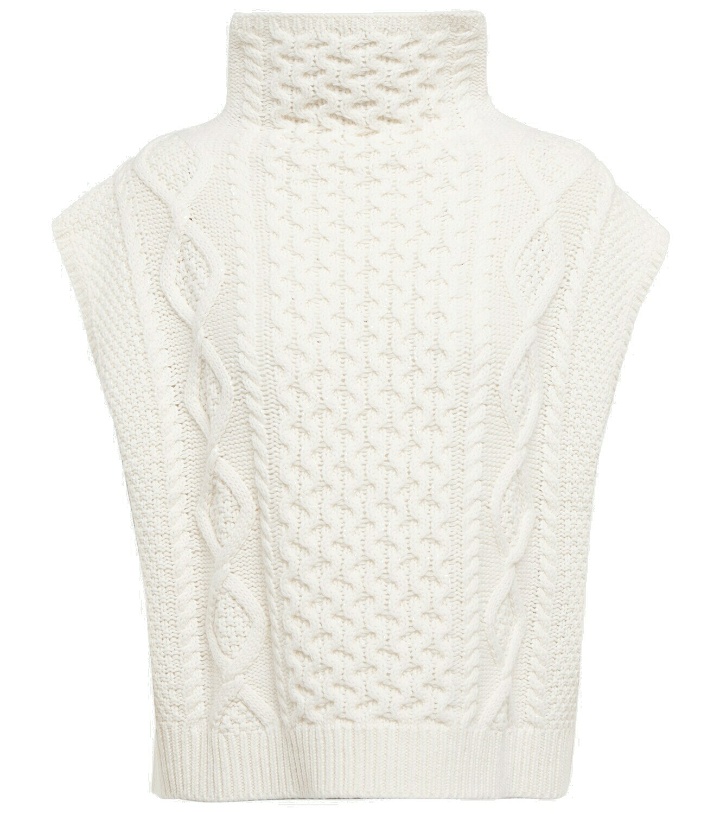 Photo: Polo Ralph Lauren - Cable-knit wool and cashmere sweater vest