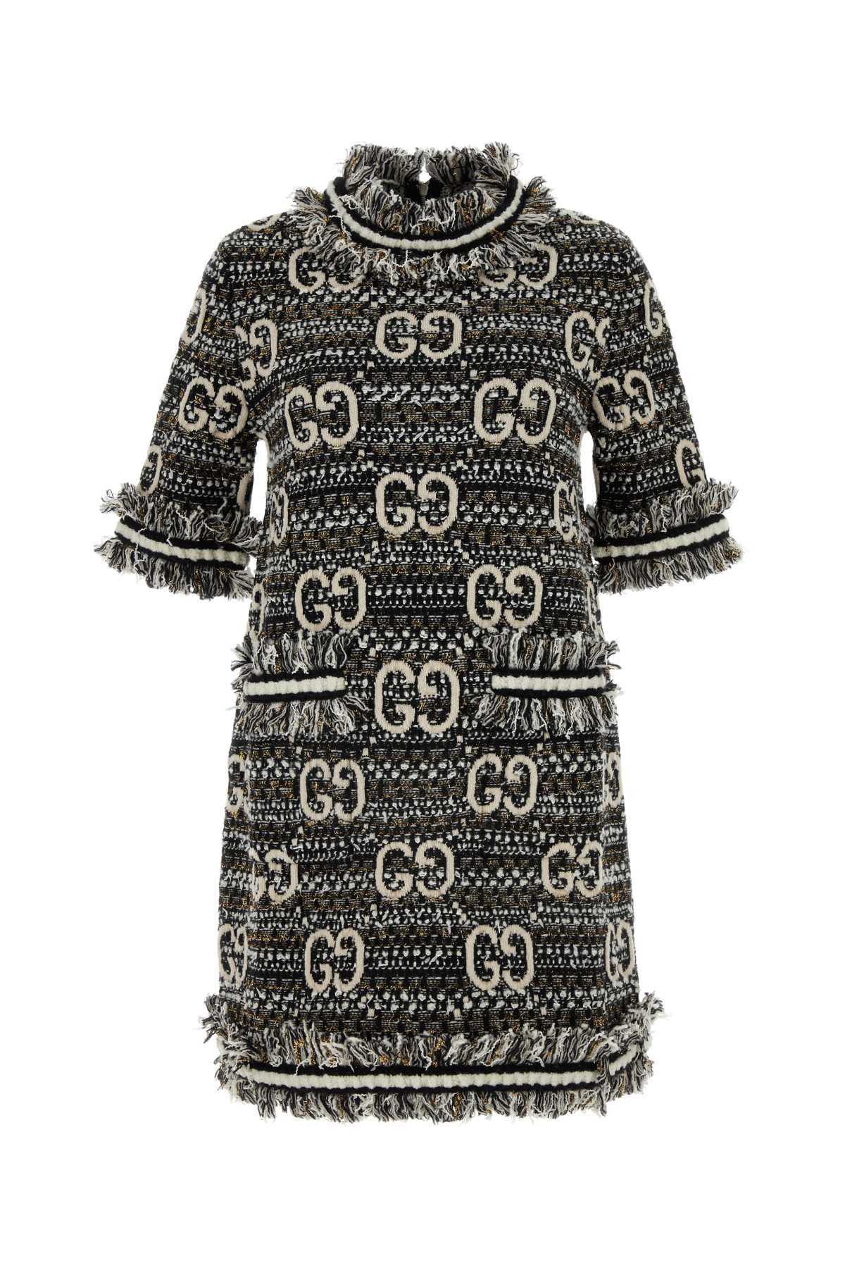 GUCCI - Pleated Silk Dress Gucci