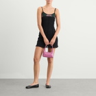 Fruity Booty Women's Mesh Mini Dress in Black