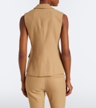 Veronica Beard Benny single-breasted vest