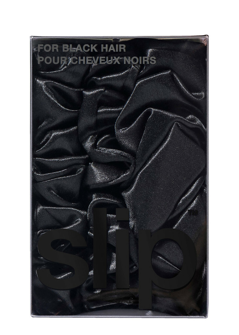 Slip Silk Assorted Scrunchies - Black