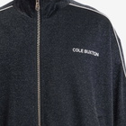 Cole Buxton Men's Glitter Piped Track Jacket in Navy