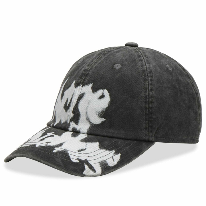 Photo: Acne Studios Women's Carily Goth Cap in Faded Black 