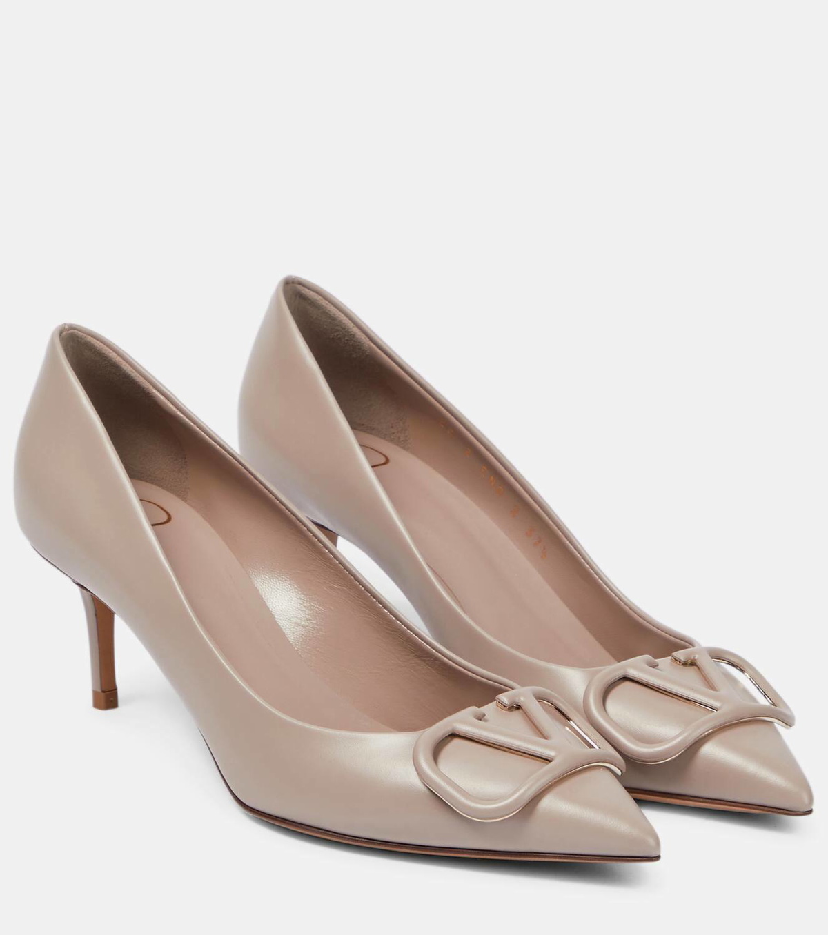Valentino Garavani VLogo Leather Pumps