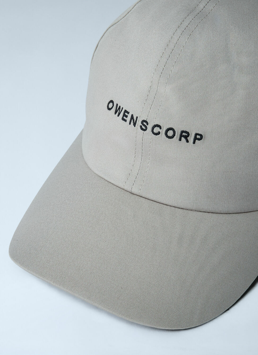 Rick Owens Logo Motif Baseball Cap