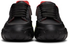 Alexander McQueen Black & Red Mousse Sneakers