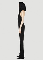 Saint Laurent Hooded Jumpsuit