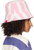 Luckytry Kids Navy & Pink Reversible Bucket Hat