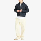 Casablanca Men's Embroidered Monogram Denim Jacket in Blue