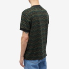 Fred Perry Authentic Men's Jacquard T-Shirt in Night Green