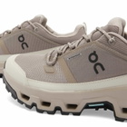 ON Men's Cloudrock Low WP in Cinder/Fog