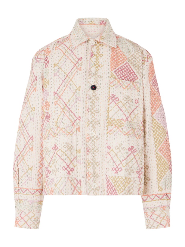 Photo: Kardo - Cotton-Jacquard Jacket - Multi