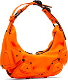 Innerraum Orange Objet M02 Small Half Moon Bag
