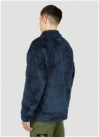 Reversible Utility Fleece Jacket in Dark Blue