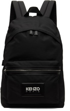 Kenzo Black Kenzo Paris 'Kenzography' Backpack