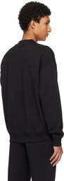 Hugo Black Relaxed-Fit Sweatshirt