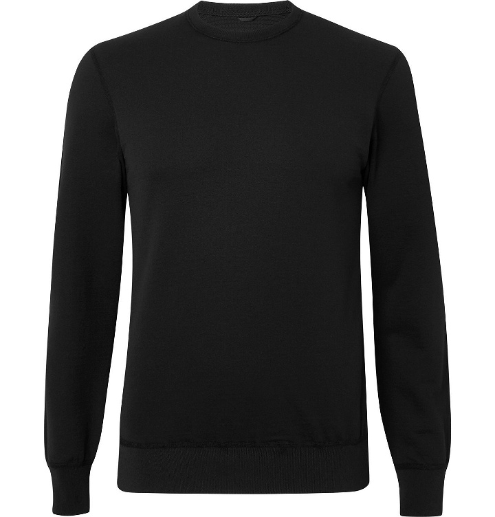 Photo: Reigning Champ - Slim-Fit Polartec Power Air Sweatshirt - Black