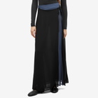 Holzweiler Women's Leika Slip Skirt in Black Mix