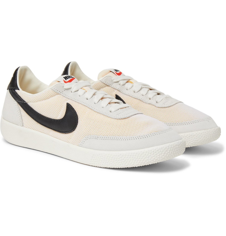 Photo: NIKE - Killshot OG SP Mesh, Leather and Suede Sneakers - Neutrals