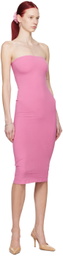 Gil Rodriguez Pink 'The Tube' Midi Dress