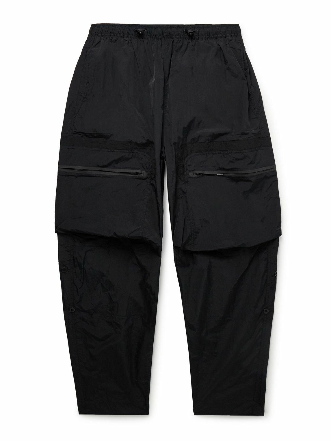 Nike - Tech Tapered Nylon Cargo Trousers - Black Nike