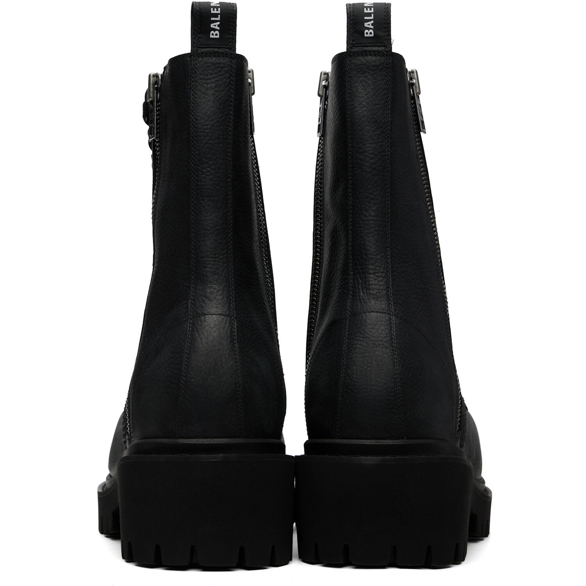 Balenciaga Black Stomper Boots