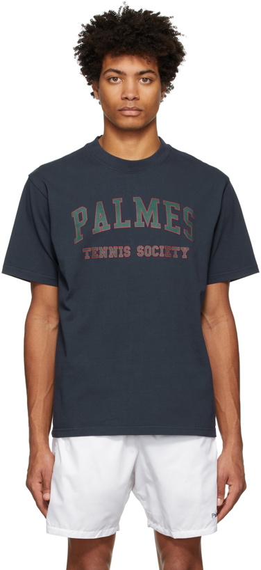 Photo: Palmes Navy Ivan T-Shirt