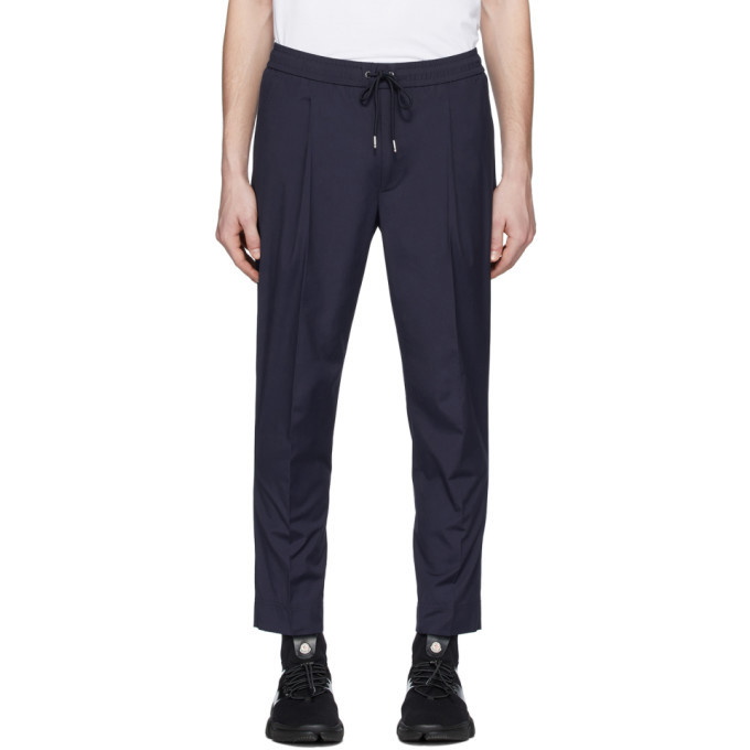Photo: Moncler Navy Sport Trousers