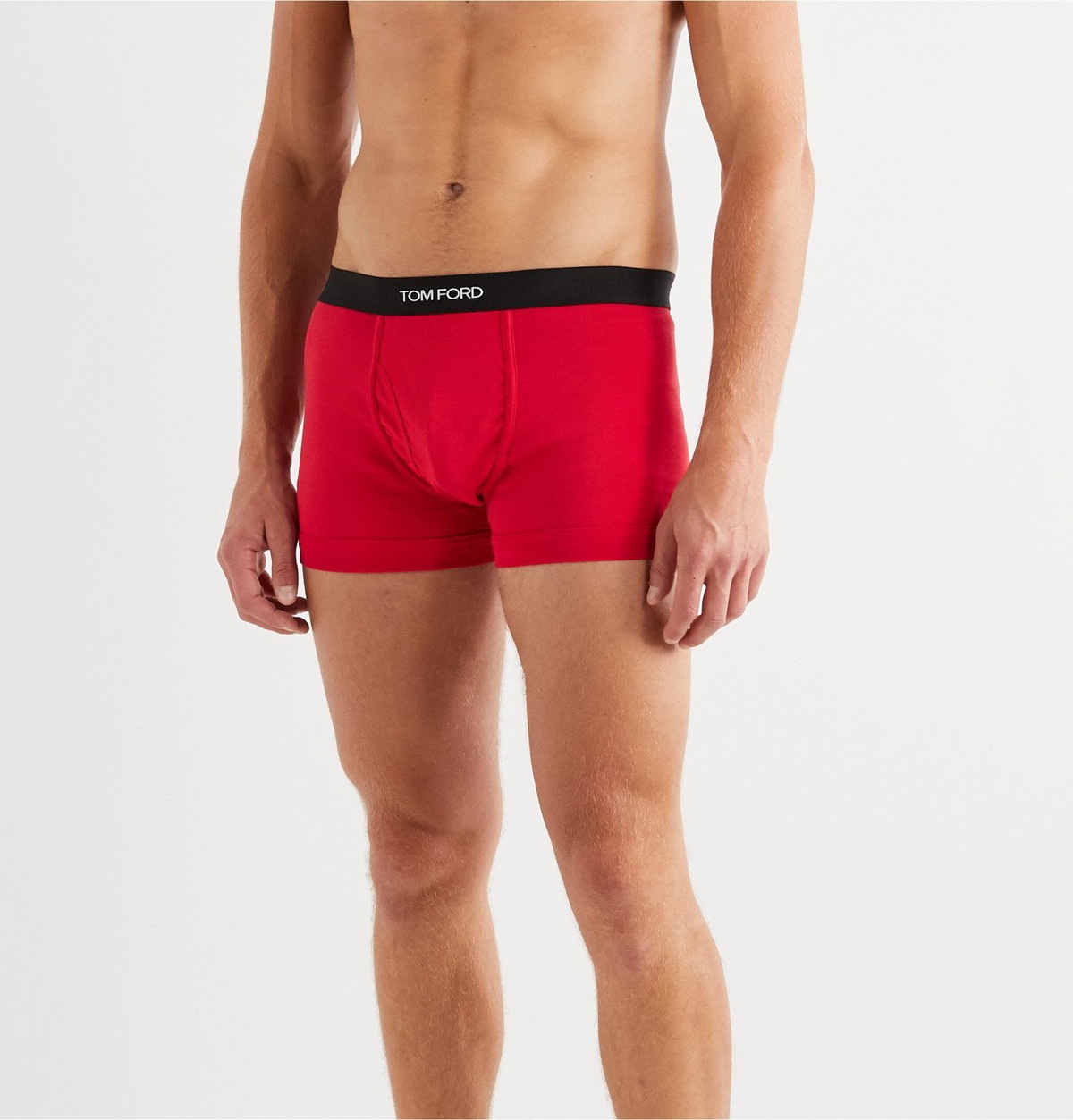 TOM FORD Cotton Stretch Jersey Boxer Briefs