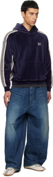 NEEDLES Navy Track Hoodie